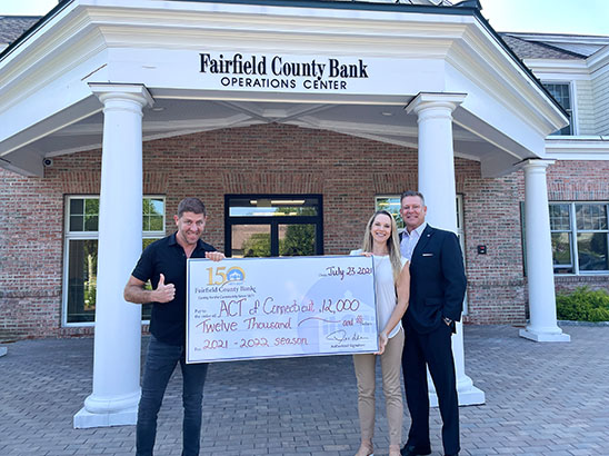FAIRFIELD COUNTY BANK DONATES $12,000 TO ACT OF CT